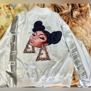 FENDI REVERSIBLE BOMBER JACKET size L